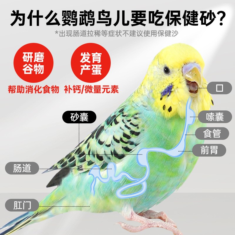现货鸟用保健砂保健沙鸽子信鸽赛鸽用品牡丹玄凤虎皮鹦鹉红土营养