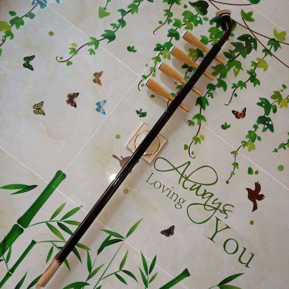 四胡杆乐器配件圆杆扁杆四胡二胡配件四胡杆配轴R加长轴低音四胡