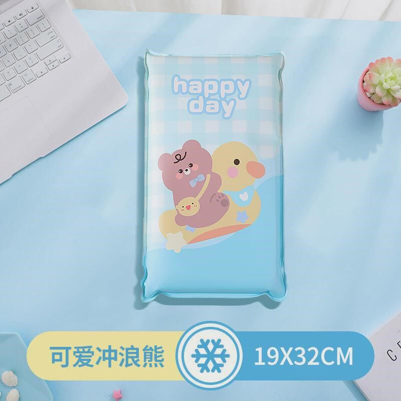 免注水水枕头夏季学生冰垫坐垫午睡冰夏天儿童凉枕降温冰枕新款