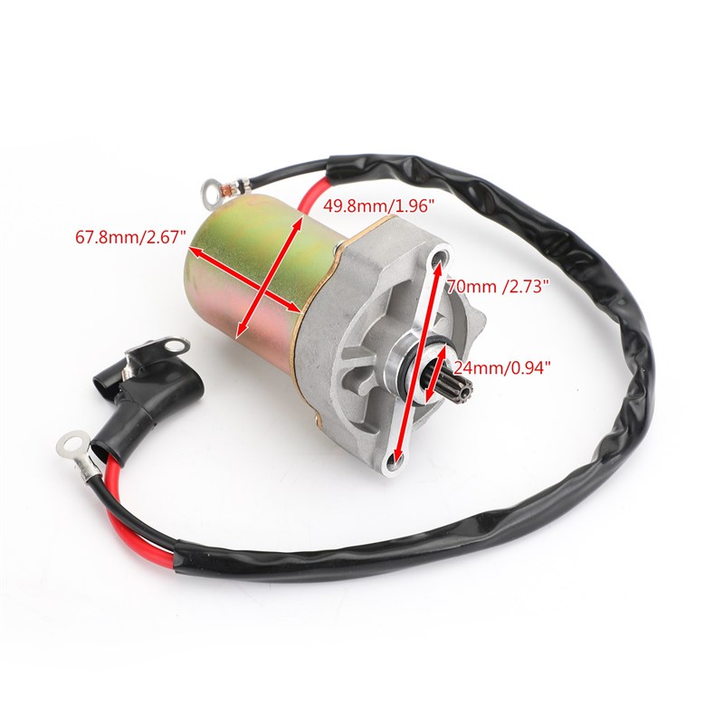 推荐Free Shipping Fedex Starter Motor For Yamaha YFM90R RAPT