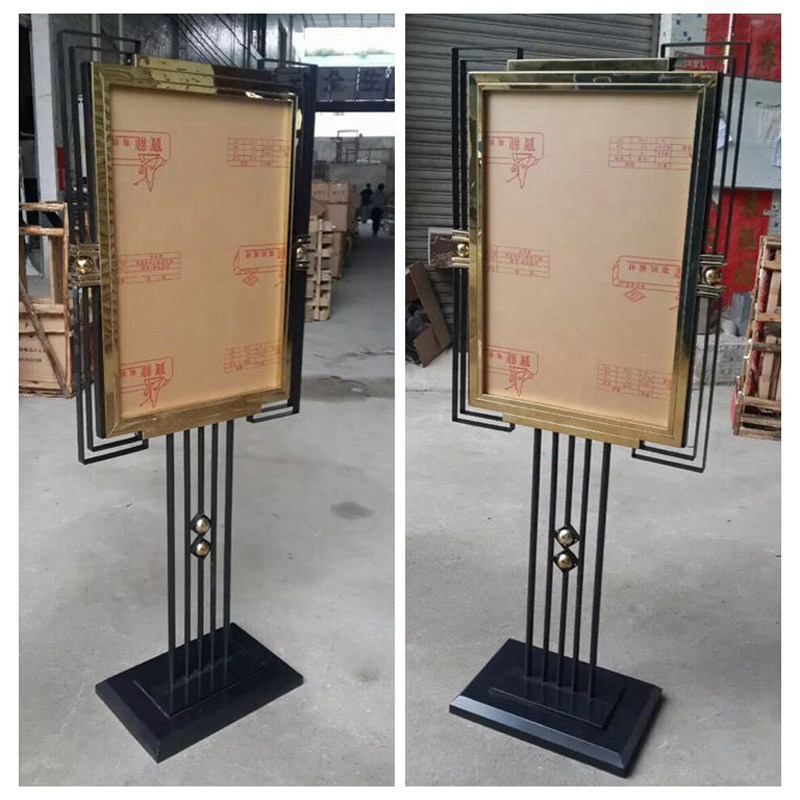 广告牌宣传牌双面立式斜面落地展示牌展示架酒店指示牌导向牌水牌