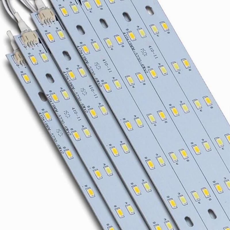 led吸顶灯改造灯板灯条三色变光5730长条灯芯灯泡贴片灯珠光源