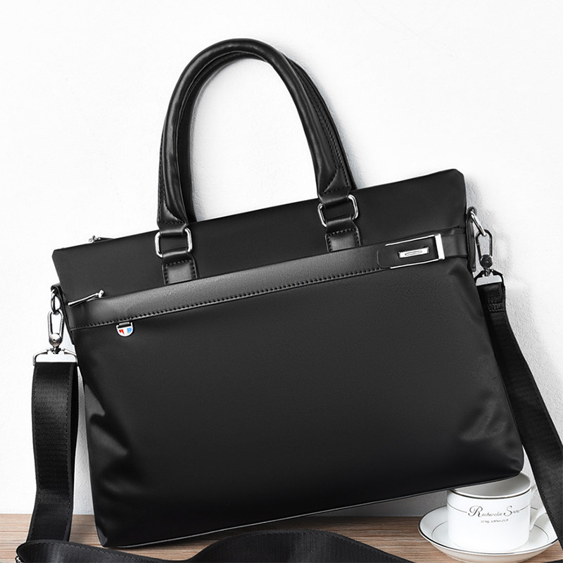 防水牛津布男包商务公文包帆布手提包大容量背包横款文件电脑包韩,箱包皮具/热销女包/男包,男士包袋,淘宝优惠券,粉丝福利购,淘宝优惠卷