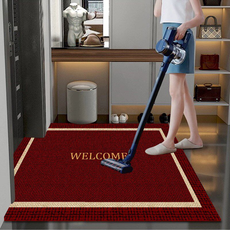 入户门地垫红色进门门口玄关吸水防滑脚垫厨房垫子客厅地毯爬爬垫,居家布艺,入户地垫,淘宝优惠券,粉丝福利购,淘宝优惠卷