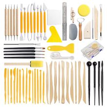 Sculptingw Kit Sculpt Clay Wax Set Smoothing Carving Tools