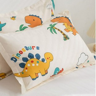 儿童枕头带枕套中小学生3-6-10岁以上枕芯全棉卡通30*50