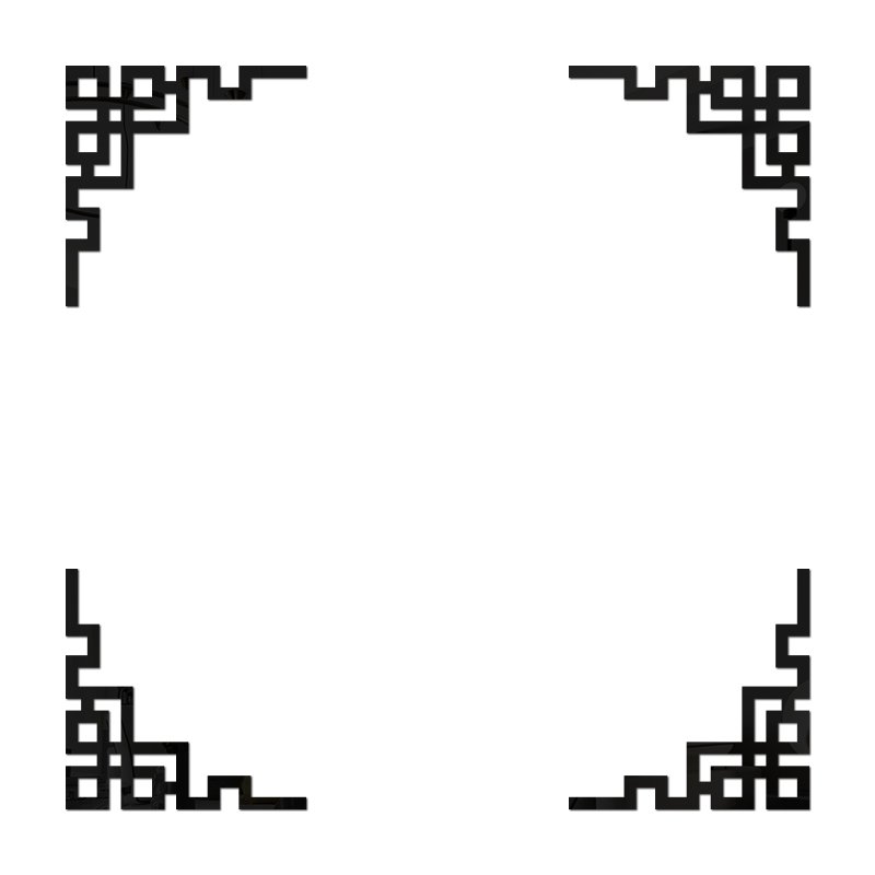 自粘客厅吊顶天花板装饰边框条3d立体亚克力镜面墙贴屋顶四对角贴