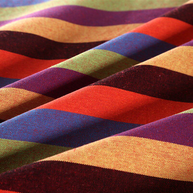 老粗布四件套被套加厚加密条纹床单单人双人1.8m2.0Vm简约床上用,床上用品,床品套件/四件套/多件套,淘宝优惠券,粉丝福利购,淘宝优惠卷