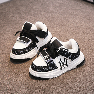 儿童低帮滑板鞋2023春秋新款鞋子男童鞋小男孩学生软底休闲鞋防滑