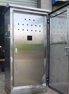 新款新款厂销304定制不锈钢配电箱户外H304电控柜防水控制箱落地