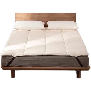 A类新疆棉花床垫软垫宿舍垫被棉褥子床褥垫双人纯棉加厚床套棉絮