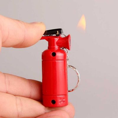 速发Creative Compact Jet Gas Lighter LED Light Butane Lighte