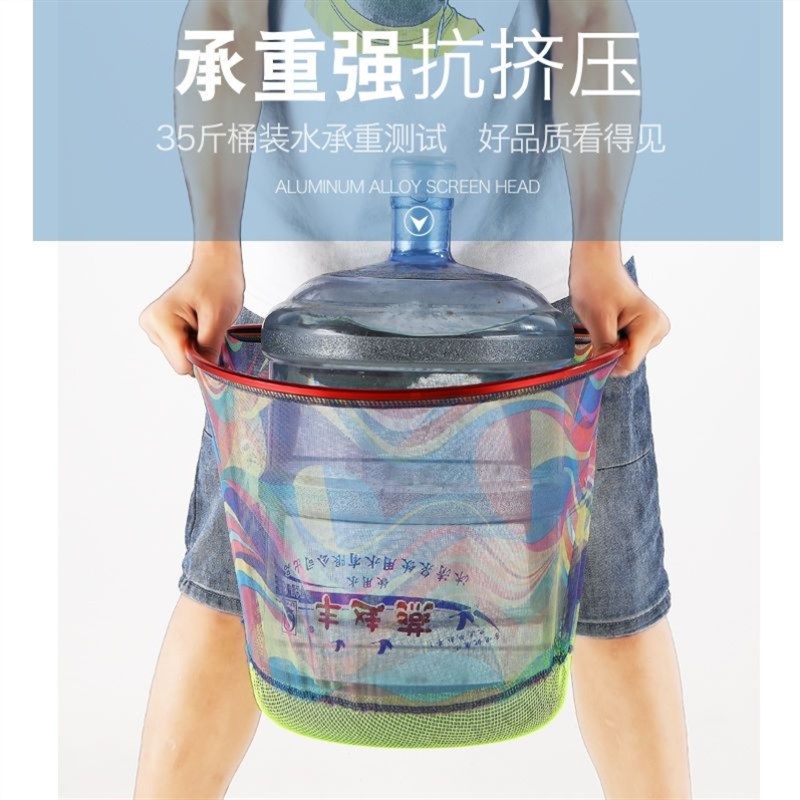 现货铝合金钓鱼抄网头q超轻竞技抄网黑坑飞抄网兜速干防挂钩钓鱼