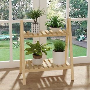 Solid Pot Plants For 推荐 Holder Idyllic Flower Stand Wood