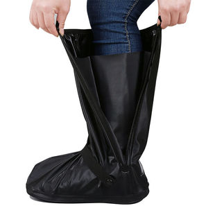 套橡胶底防W滑防水骑行 兜市高筒雨鞋 雨靴男女通用加厚耐磨防雨鞋
