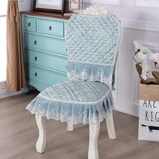 奢华欧式餐椅垫套装桌布椅子套罩凳套家用布艺坐垫四季板凳套座垫