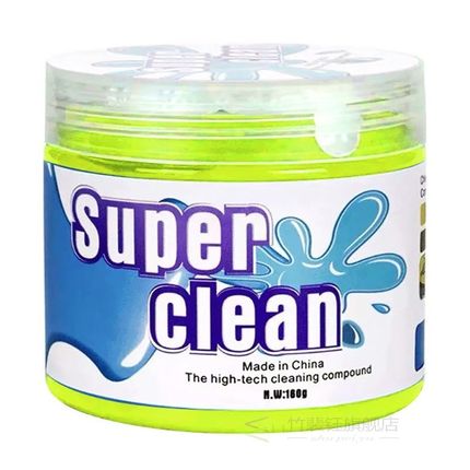 推荐Super Clean gel cleaner to remove dust, dirt in hard to