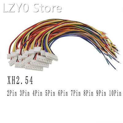 100Pcs JST XH2.54n Pitch 2.54mm 2P 3P 4P 5P 6P 7P 8P 9P 10 P