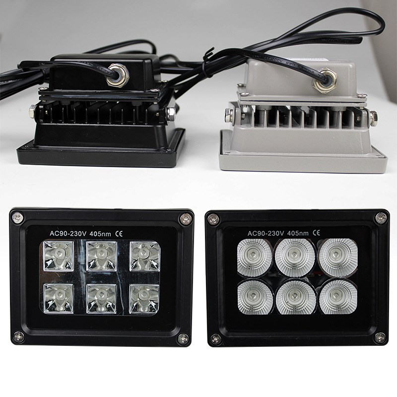 亚马逊3d固化灯模型固化灯 紫外线灯UV灯 光敏J树脂 405nmSLA/DLP