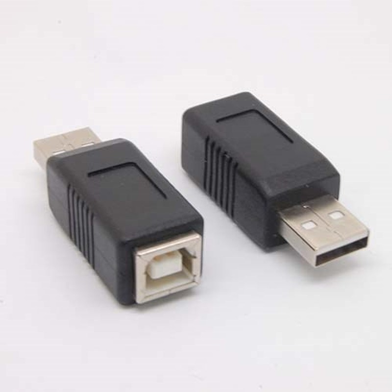 USB Type A iMale to Printer Scanner Type B Female Adapter ad