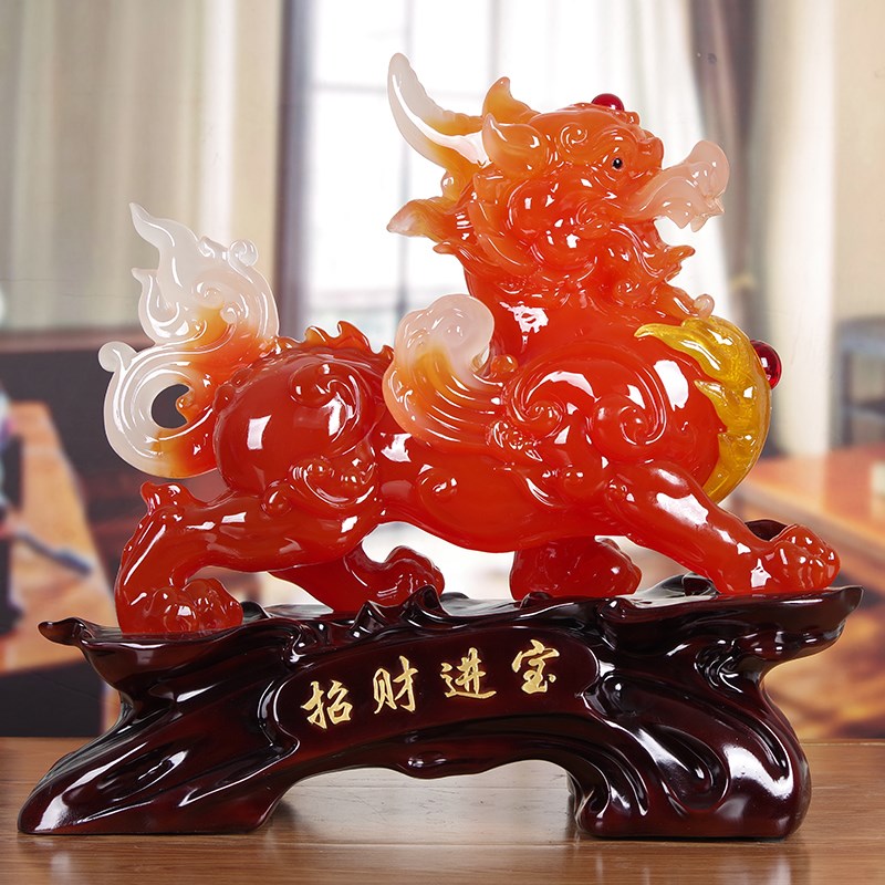 招财貔貅摆件一对聚财貔恘客厅玄关办公室装饰开业礼品