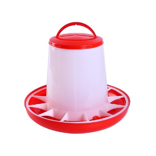 896A Chick Feeder Plastic Poultry Chicken FRood Dispenser