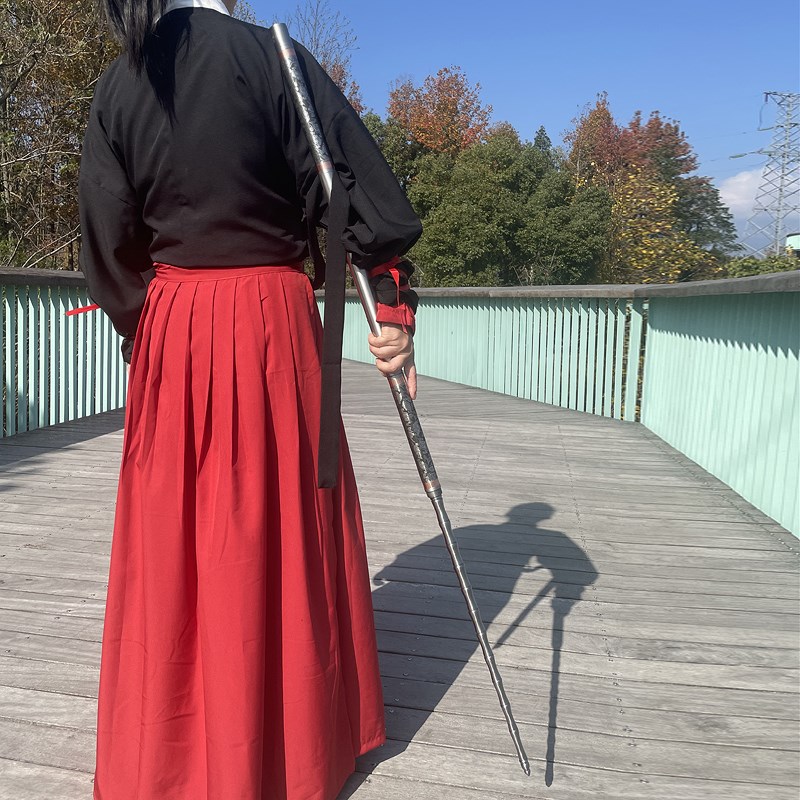 手工刻花金箍棒如意祥云长棍子不锈钢百变伸缩兵器锰钢一体龙骨鞭图片