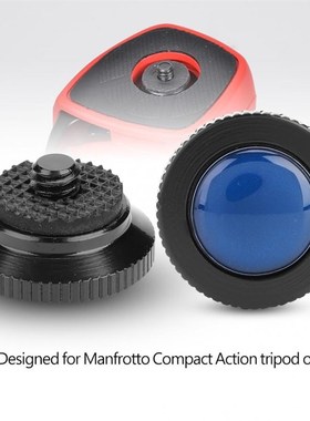 Mini Aluminium Alloy Round Quick Release Plate for Manfrott