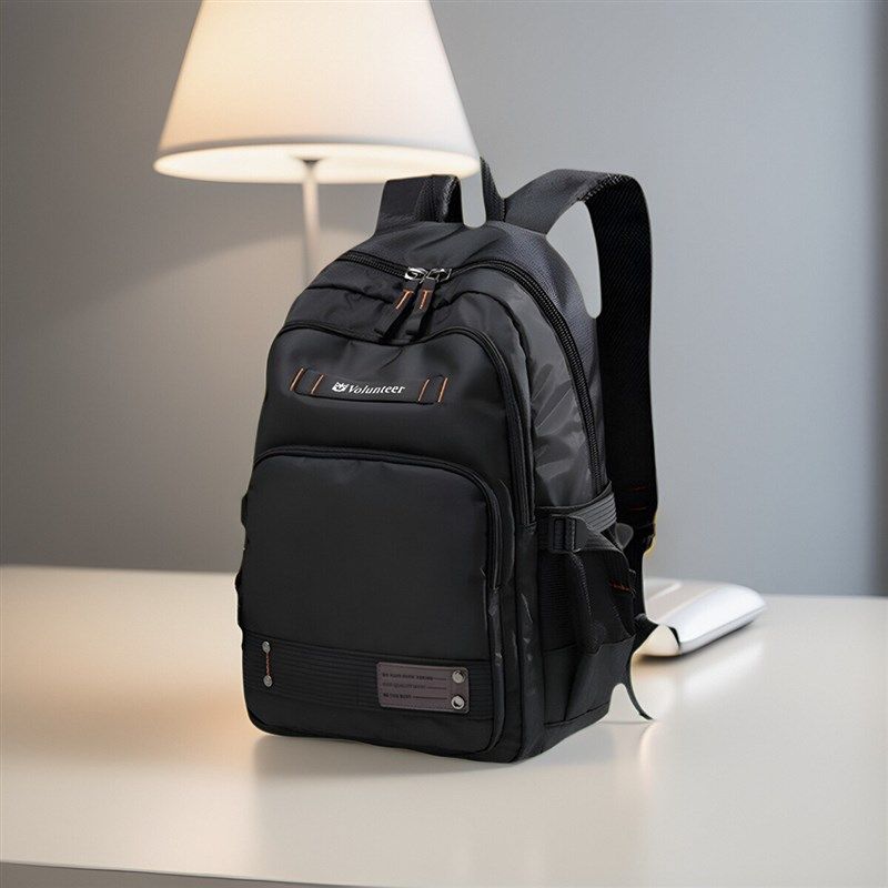 旅行轻便男士背包户外休闲双肩包男大容量牛津布电脑包学生书包