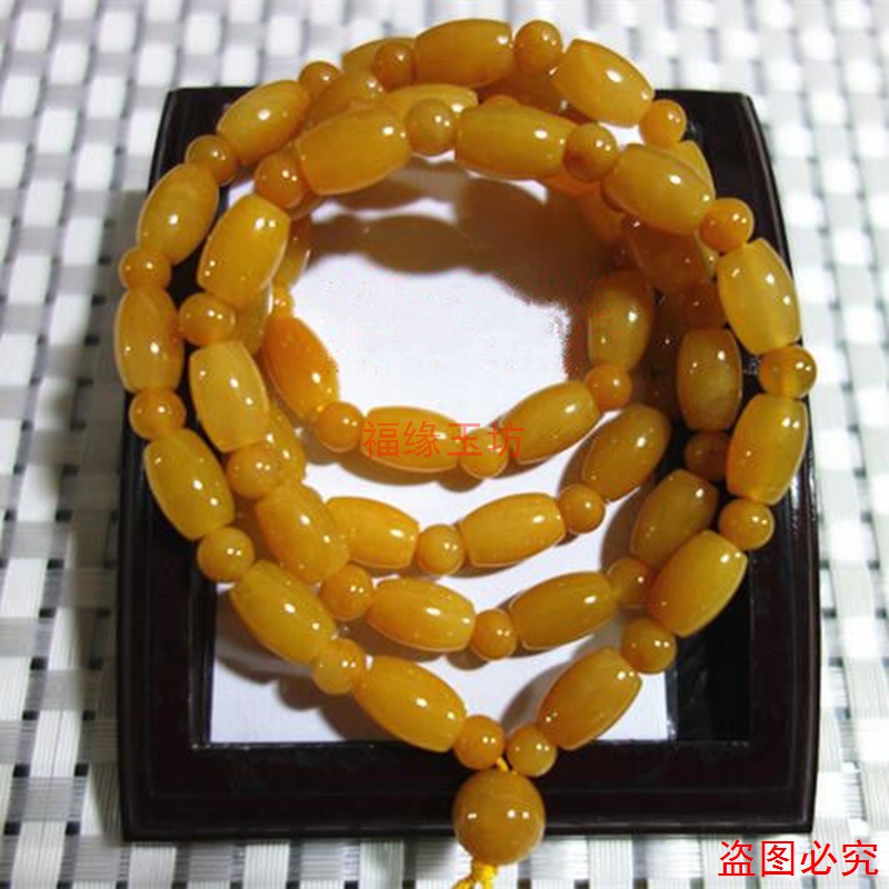 a黄龙玉项链挂绳路路通毛衣链手链玉佩吊坠貔貅绳