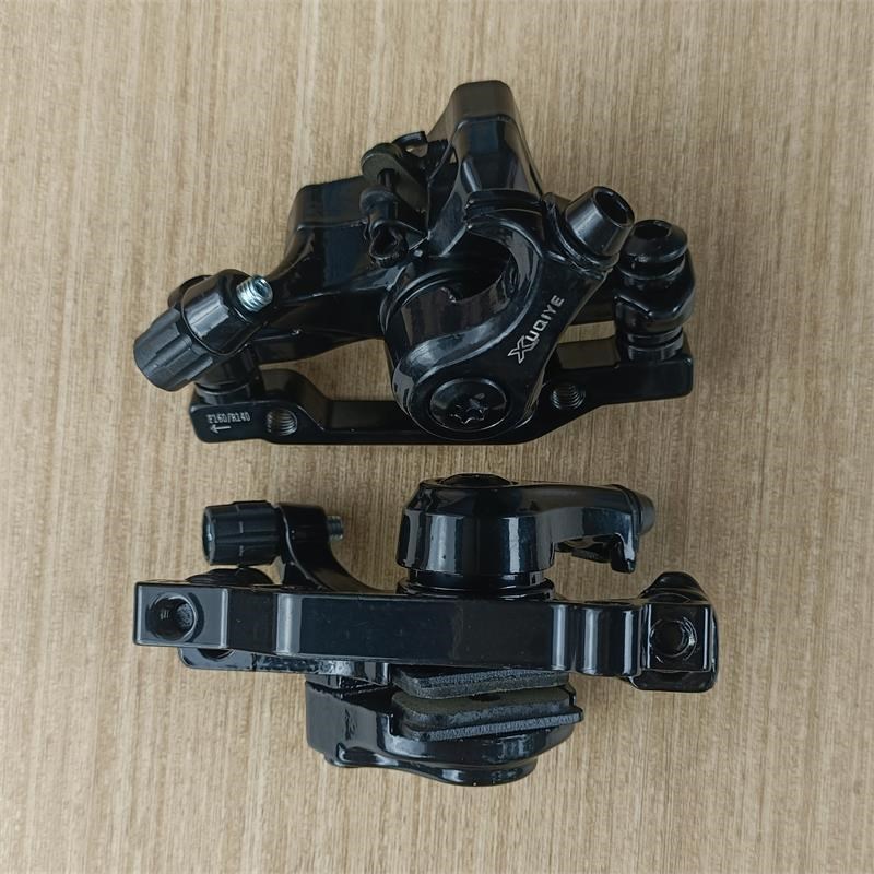 代驾款折叠电动车刹车器碟刹器山地车自行车刹车夹机械钢丝拉线刹