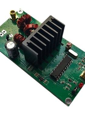 QRP电台CW成品发射机 功率放大器模式10w 13.56SMHz 锂电池供电
