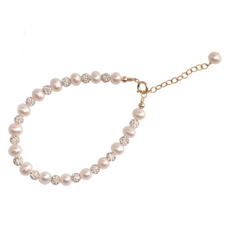 新款小众设计璀璨星球天然淡水珍珠手链时尚百搭网红冷淡风女手串