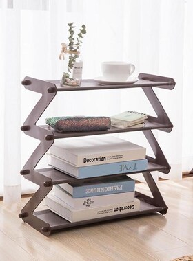 Shoe-Rack Bookshelf Storage-Organization 4-Layers Non-Woven