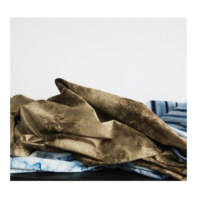 传统手工蓝染布料 扎染云染靛花植物染草木染面料 1.46米幅宽,居家布艺,海绵垫/布料/面料/手工diy,淘宝优惠券,粉丝福利购,淘宝优惠卷