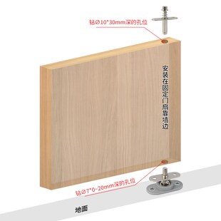 折叠推拉门天地轴五金配件天轴地轴旋转门上下转轴屏风转轴固现货