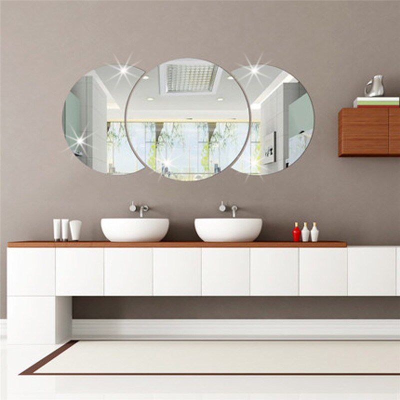 Decorative-Mirrors-Sticker Wallpaper Background-Decoration C