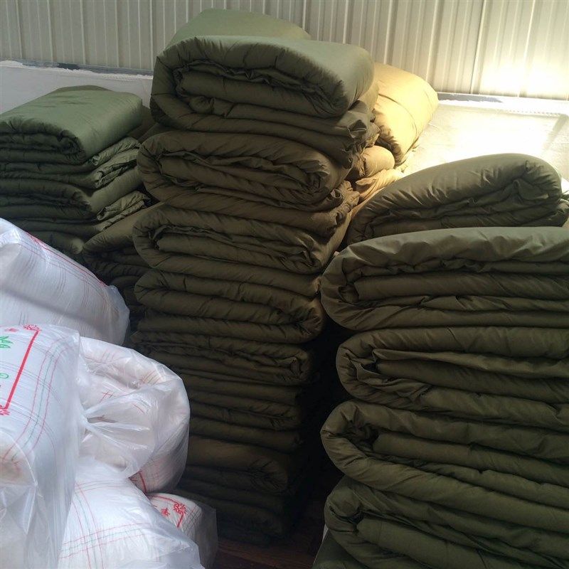 新品军被子套件加厚冬被棉花被子保暖军训军绿被褥子学生宿舍单人,床上用品,棉花被,淘宝优惠券,粉丝福利购,淘宝优惠卷