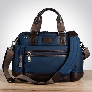 新款牛津布男包手提包男士公文包男商单肩包牛津纺弹道尼龙222619