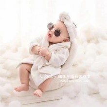 Glasses Infant Newborn Photography Bab 速发Heart Prop Shaped