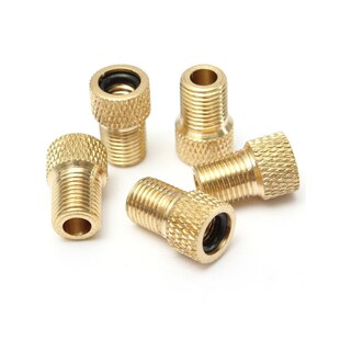 5Pcs Wheel Tire Transfer Valve Adapter Presta To Schrader Ci