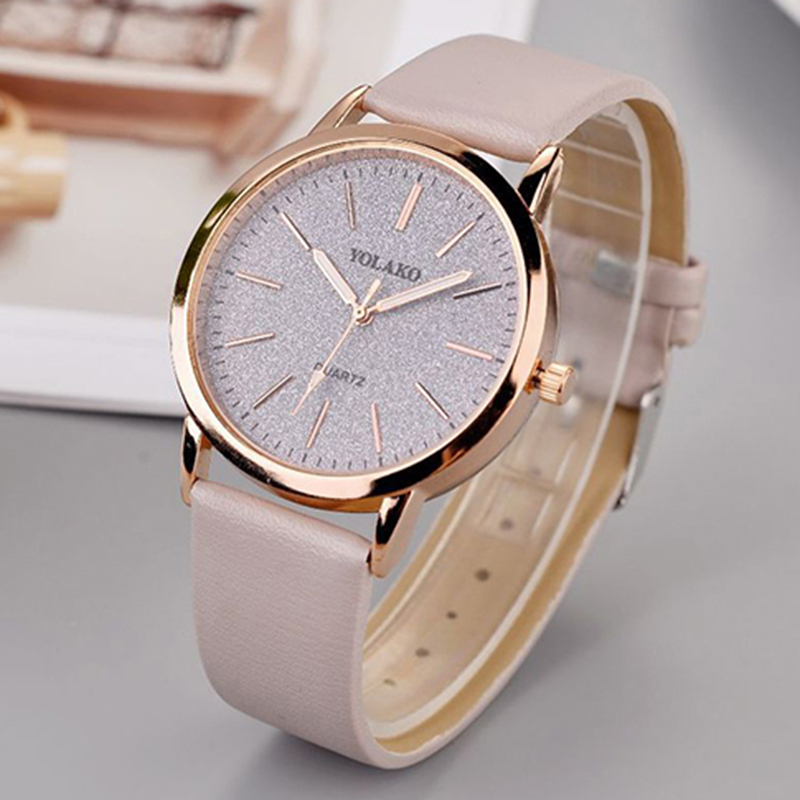 新品Women Fashion Watches New YOLAKO Women's Simplicity Casu