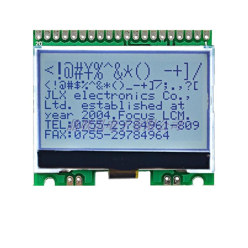 12864点阵液晶显示屏模块G-6503-PN串并可选液晶模块黑白屏模块