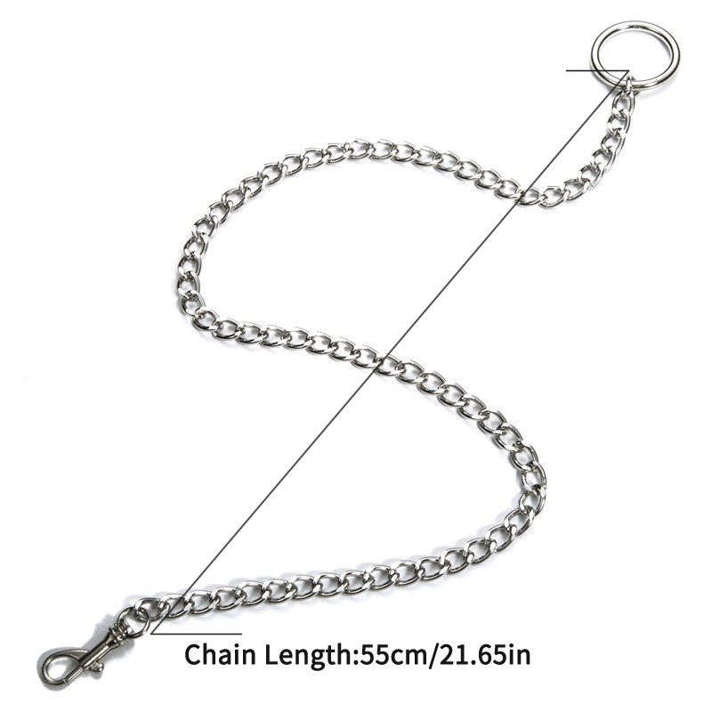 Punk  Chain Chokers Necklace egirl aesthetic eboy chains nec 电子元器件市场 外设配件 原图主图