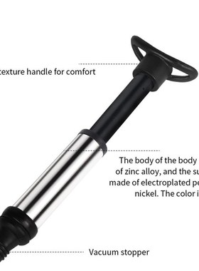 Wine Saver Vacuum Pump with 8pcs 14 pcs Vacuum Bottle Stoppe