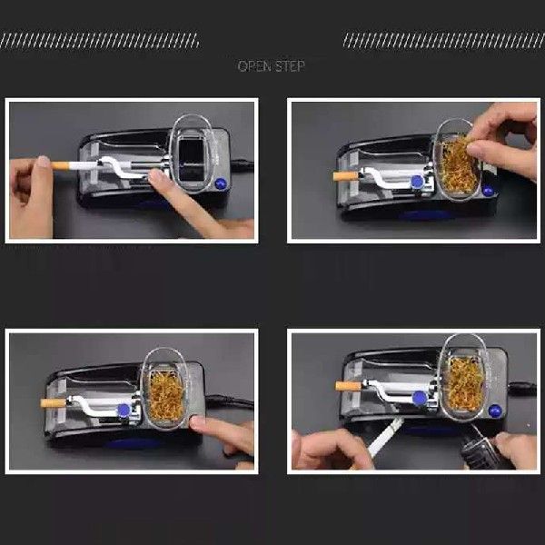 ecgric Attomauic Cigarette RolFlint Machine Tube Tobac