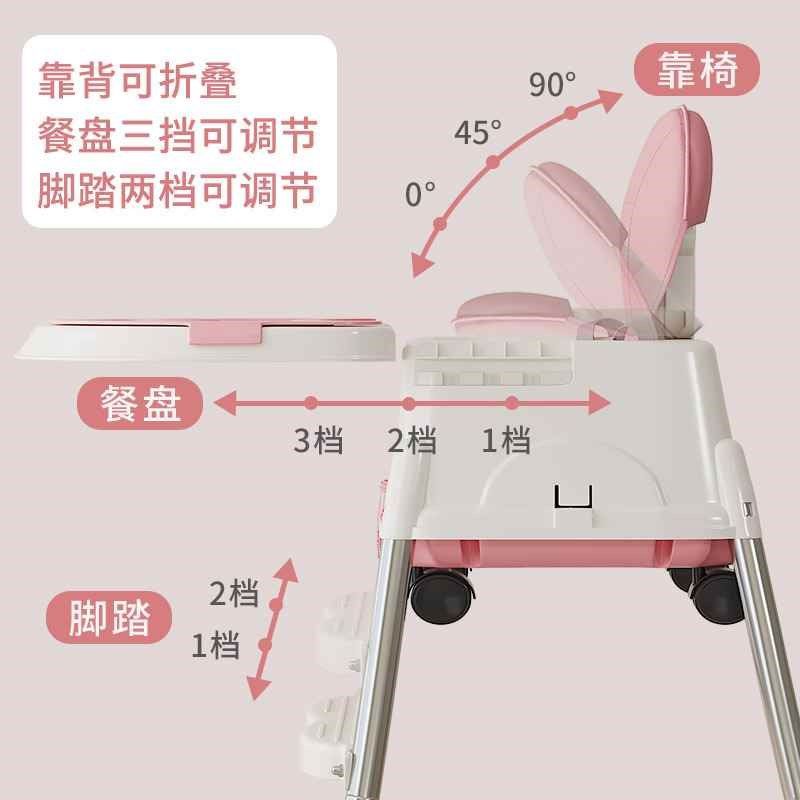 宝宝餐椅吃饭可折叠家用婴儿椅子多功能餐桌椅便携式座椅儿童新品,住宅家具,儿童餐椅/成长椅,淘宝优惠券,粉丝福利购,淘宝优惠卷