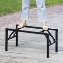 铁艺桌腿支架桌架茶几脚架支架折叠桌子腿架桌子架子长方形台脚