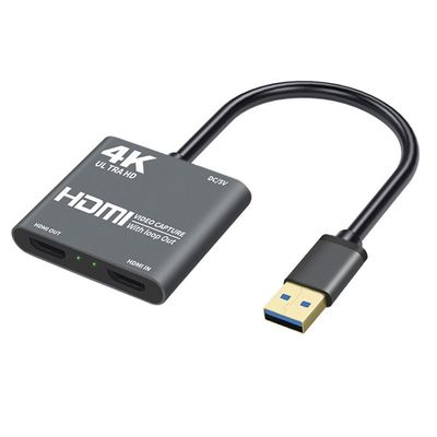 新品High Speed USB 3.0 to HDMI-compatible 4K Video Audio Gam