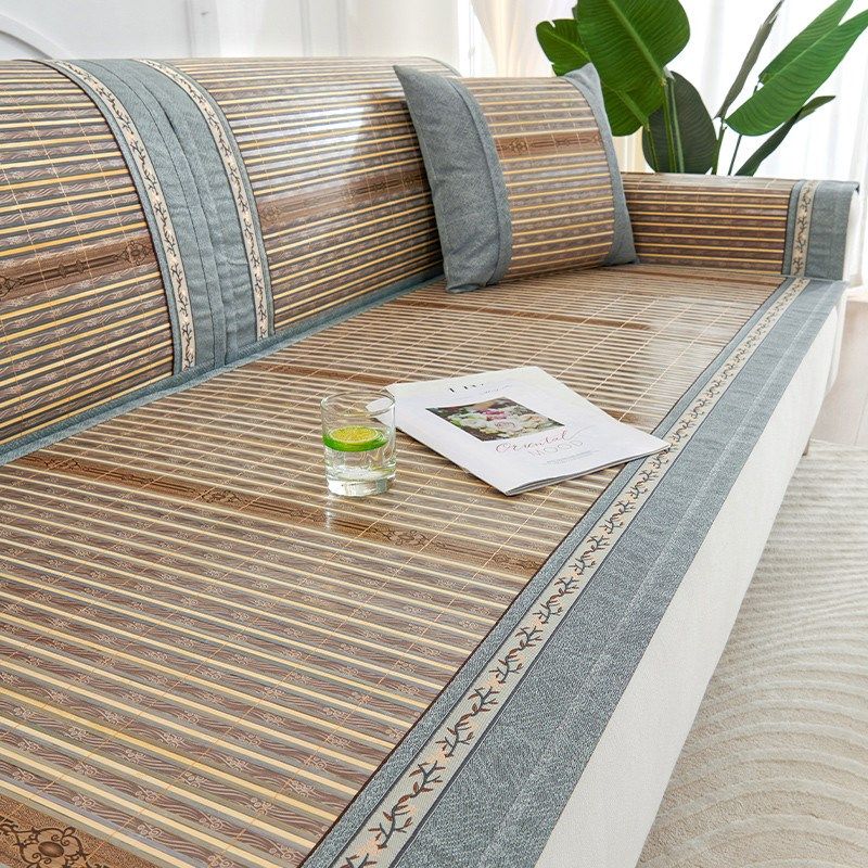 新款竹席沙发垫子夏季夏天款凉席坐垫新款垫防滑沙发套罩冷感2025,居家布艺,沙发垫,淘宝优惠券,粉丝福利购,淘宝优惠卷